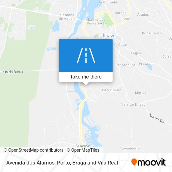 Avenida dos Álamos map