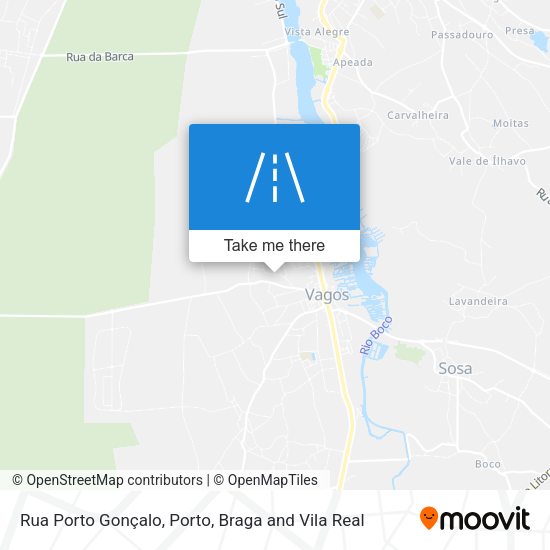 Rua Porto Gonçalo map