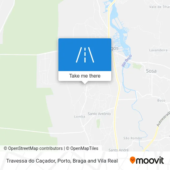 Travessa do Caçador map