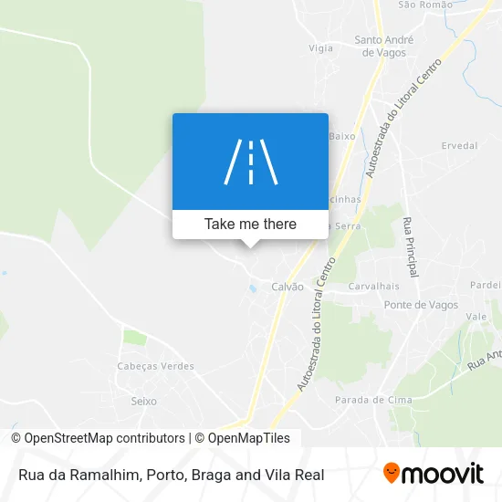 Rua da Ramalhim map