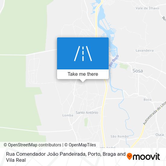 Rua Comendador João Pandeirada map