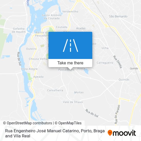 Rua Engenheiro José Manuel Catarino map