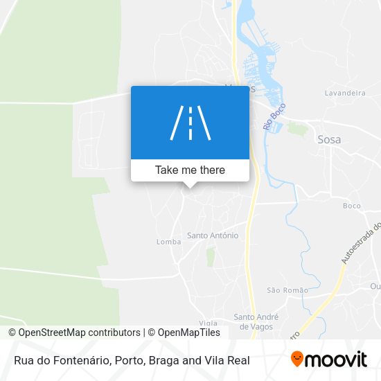 Rua do Fontenário map