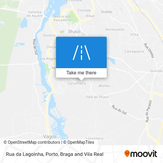 Rua da Lagoinha map