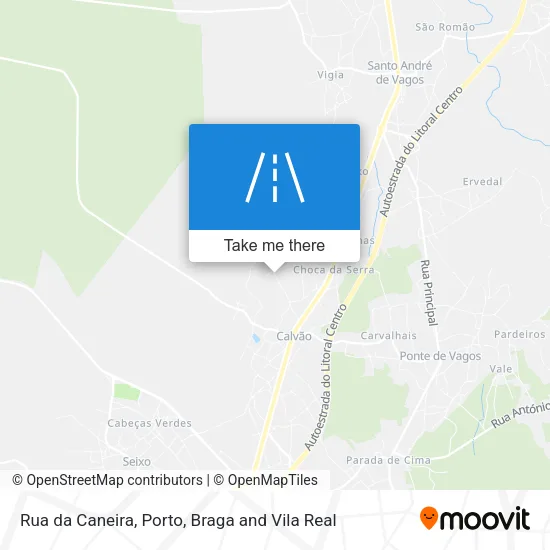 Rua da Caneira map