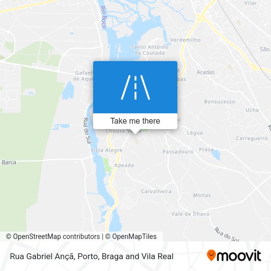 Rua Gabriel Ançã map