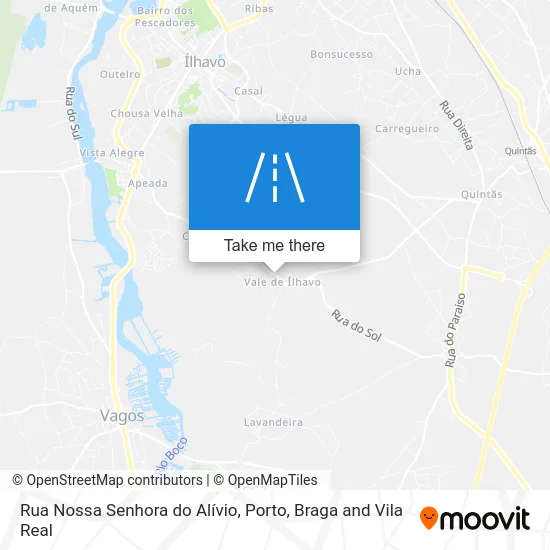 Rua Nossa Senhora do Alívio map