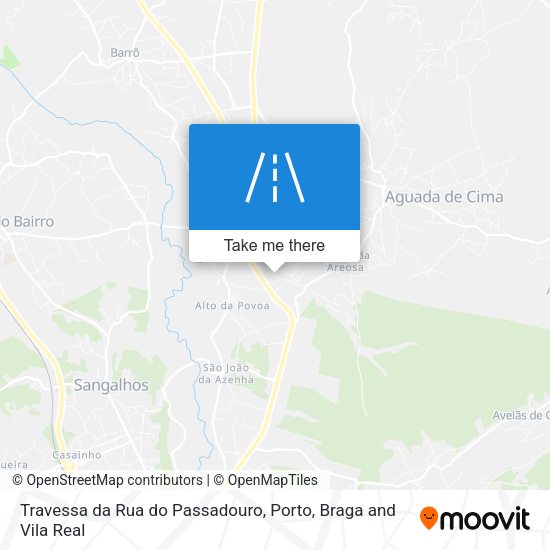 Travessa da Rua do Passadouro map