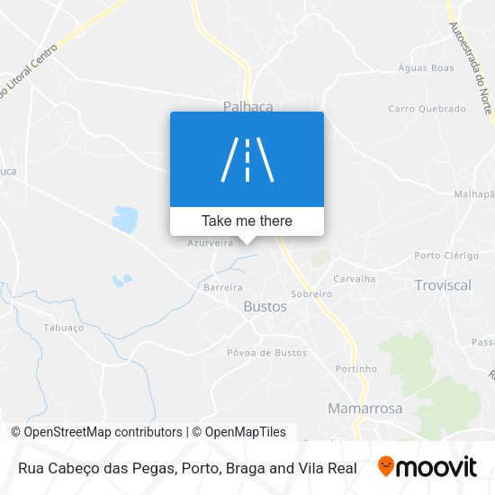 Rua Cabeço das Pegas map