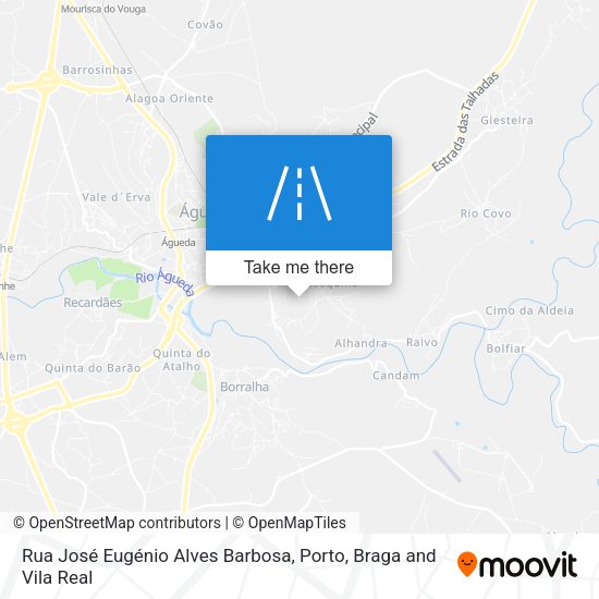 Rua José Eugénio Alves Barbosa map