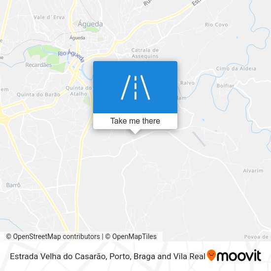 Estrada Velha do Casarão map