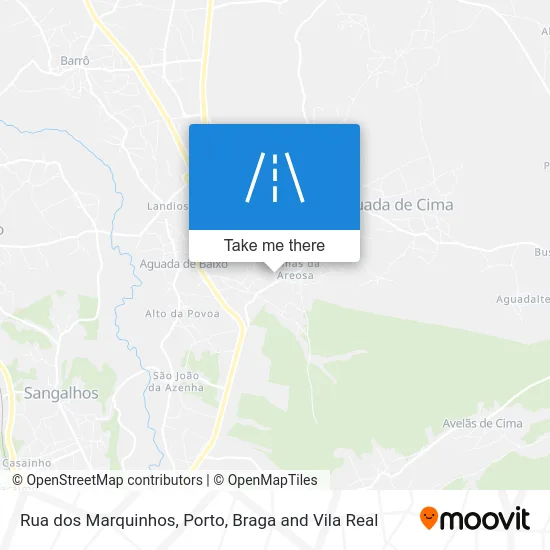 Rua dos Marquinhos map