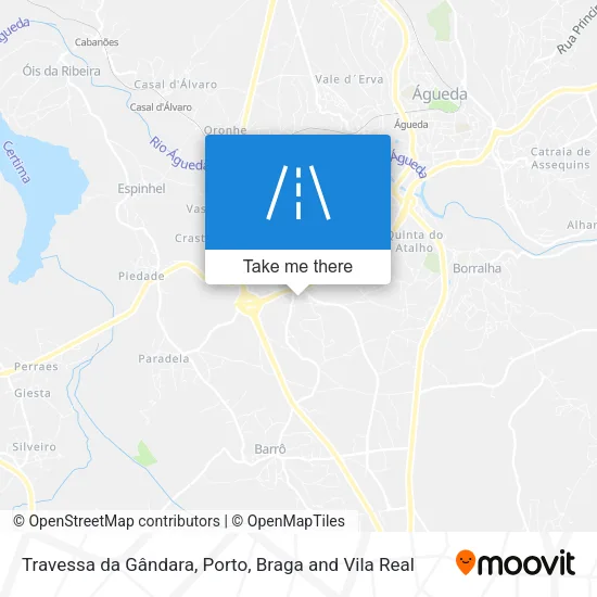 Travessa da Gândara map