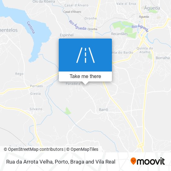 Rua da Arrota Velha map