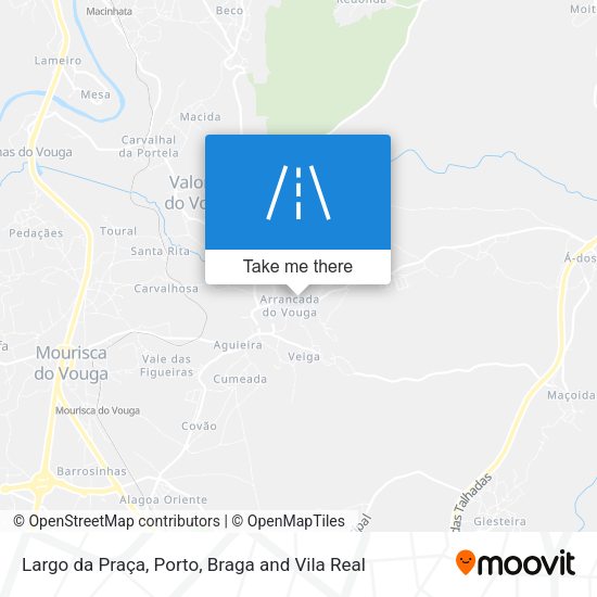 Largo da Praça mapa