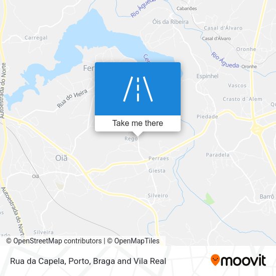 Rua da Capela map