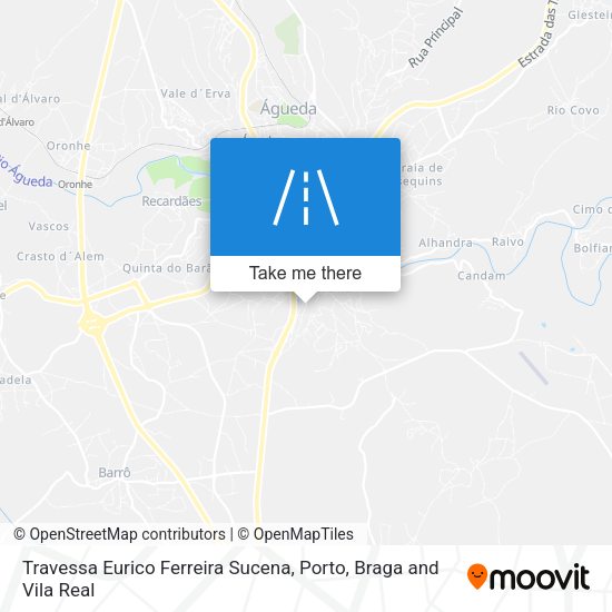 Travessa Eurico Ferreira Sucena mapa
