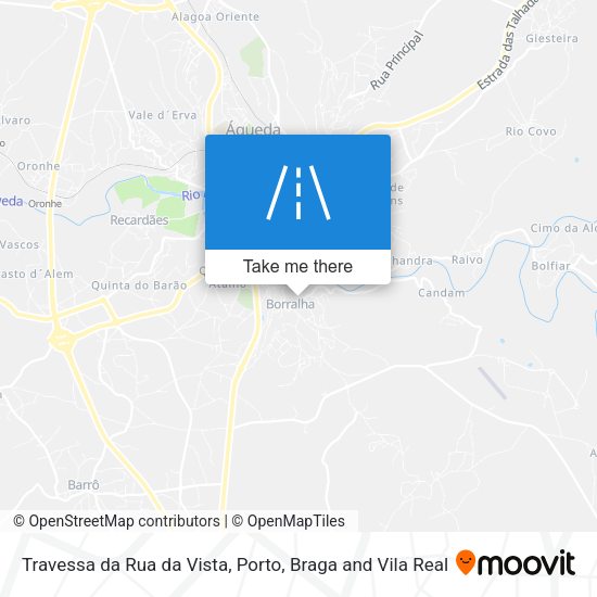 Travessa da Rua da Vista map