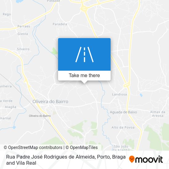 Rua Padre José Rodrigues de Almeida map