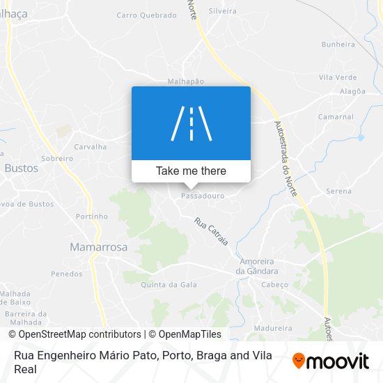 Rua Engenheiro Mário Pato map