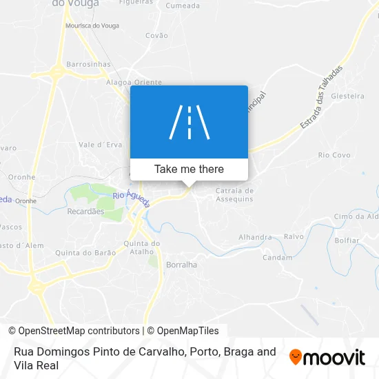 Rua Domingos Pinto de Carvalho map