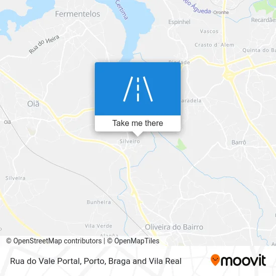 Rua do Vale Portal map