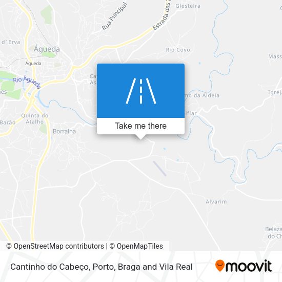 Cantinho do Cabeço map