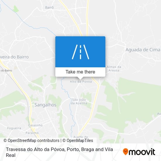 Travessa do Alto da Póvoa map