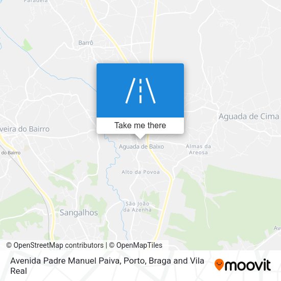 Avenida Padre Manuel Paiva mapa