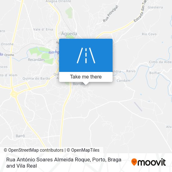 Rua António Soares Almeida Roque map