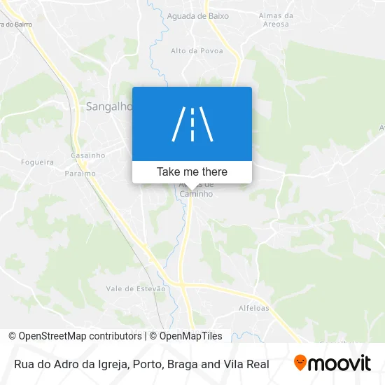 Rua do Adro da Igreja map