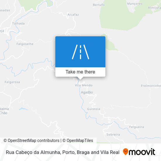 Rua Cabeço da Almunha map