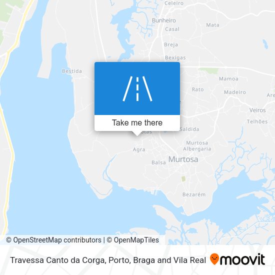 Travessa Canto da Corga map