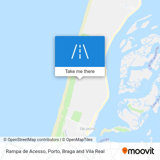 Rampa de Acesso mapa