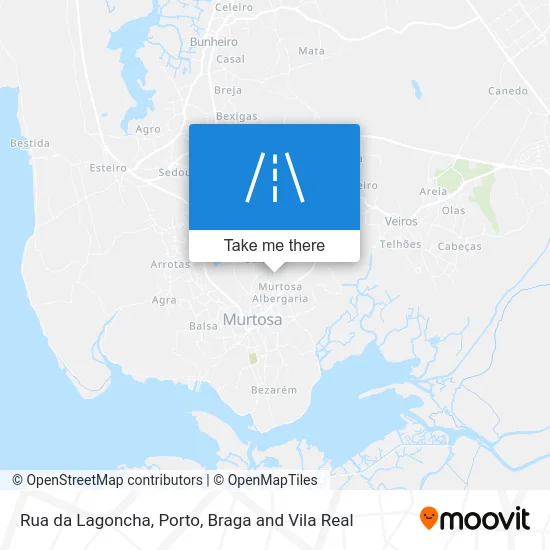 Rua da Lagoncha map