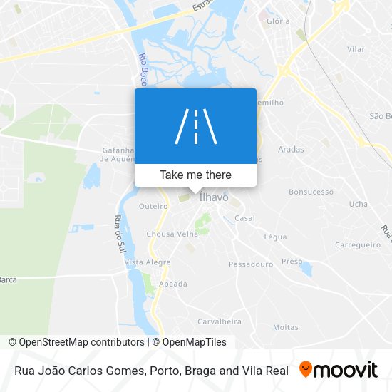 Rua João Carlos Gomes map