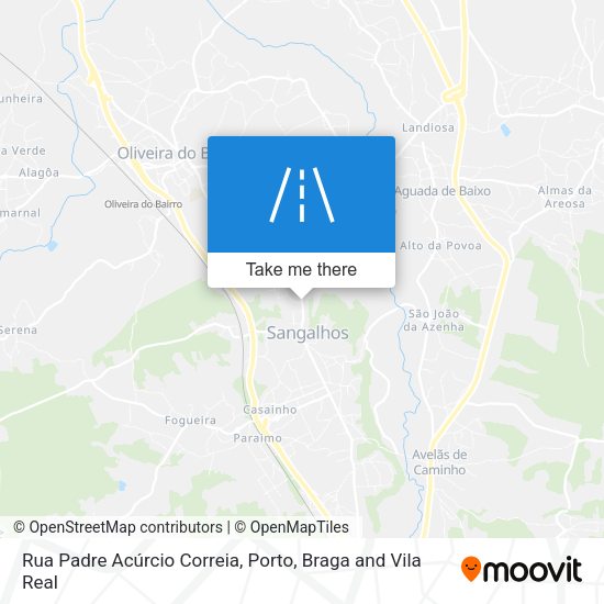 Rua Padre Acúrcio Correia map