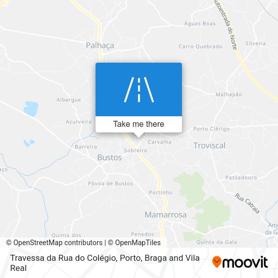 Travessa da Rua do Colégio map