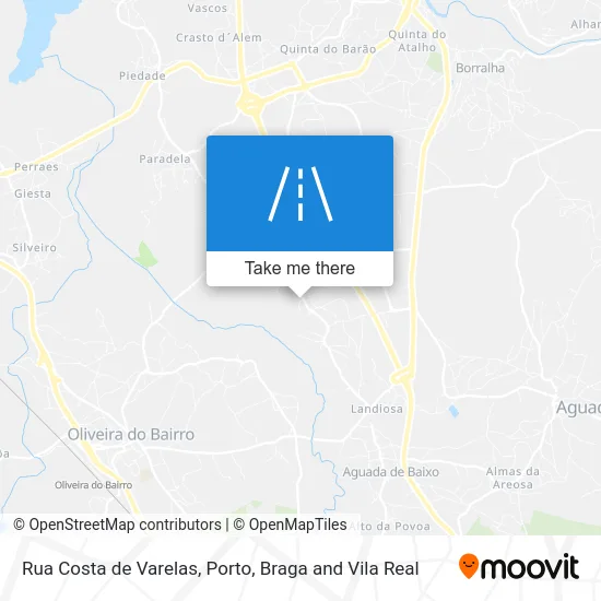 Rua Costa de Varelas map