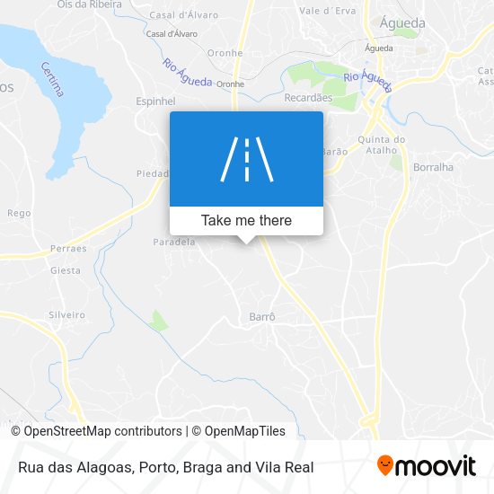 Rua das Alagoas mapa