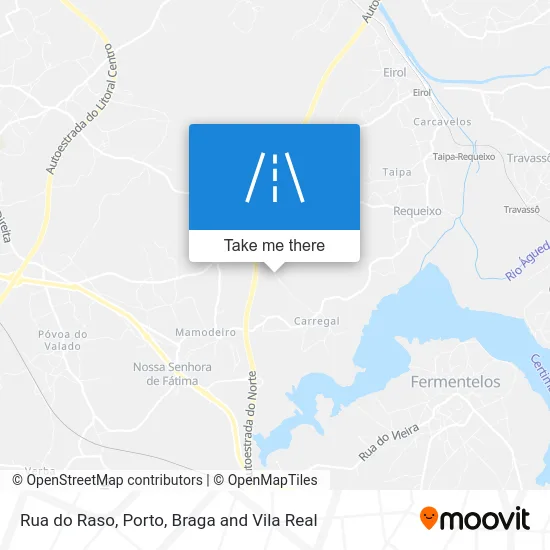 Rua do Raso map