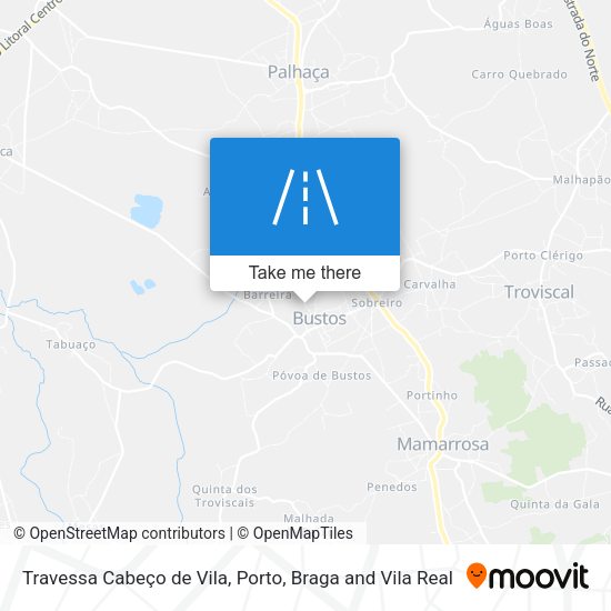 Travessa Cabeço de Vila map