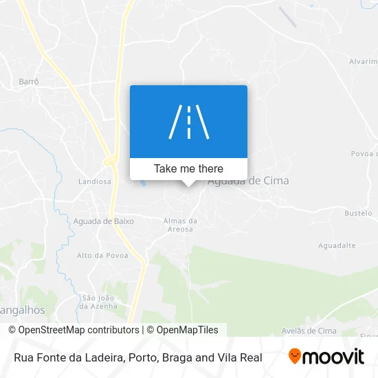 Rua Fonte da Ladeira map
