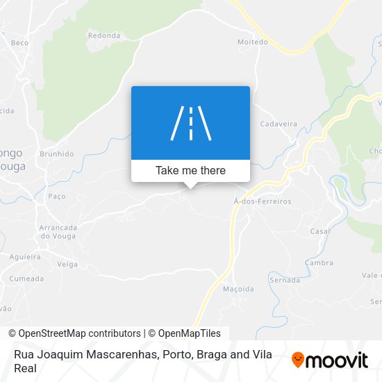 Rua Joaquim Mascarenhas map