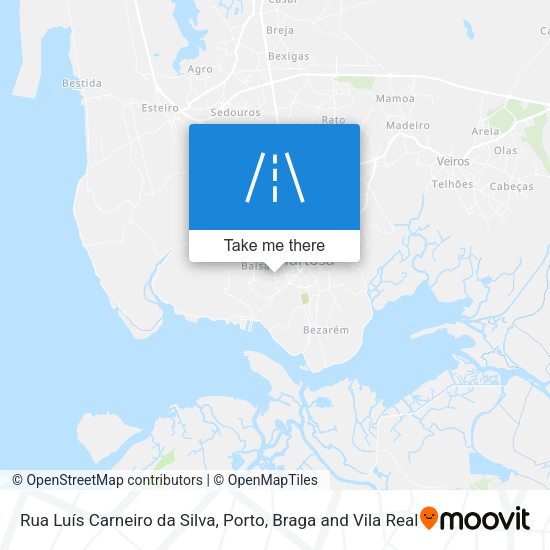 Rua Luís Carneiro da Silva map