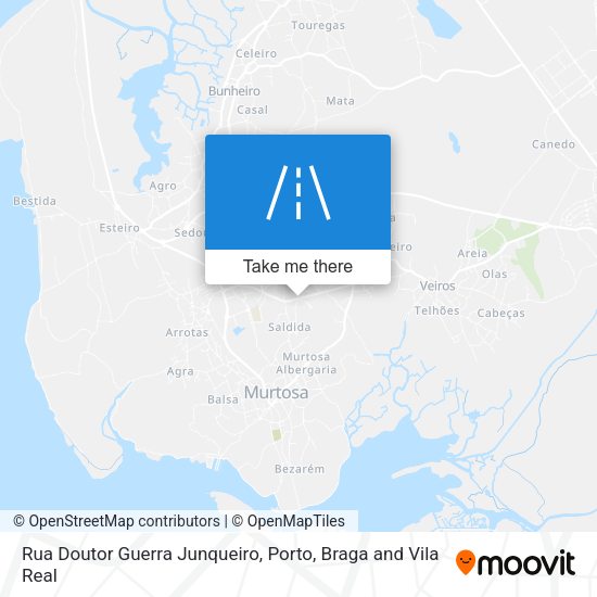 Rua Doutor Guerra Junqueiro mapa