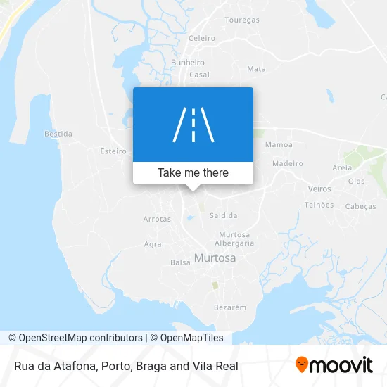 Rua da Atafona map