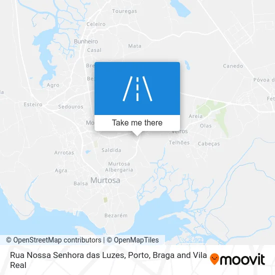 Rua Nossa Senhora das Luzes map