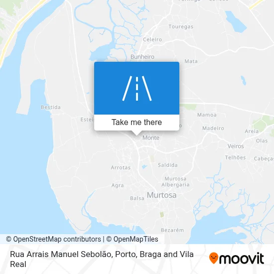 Rua Arrais Manuel Sebolão map