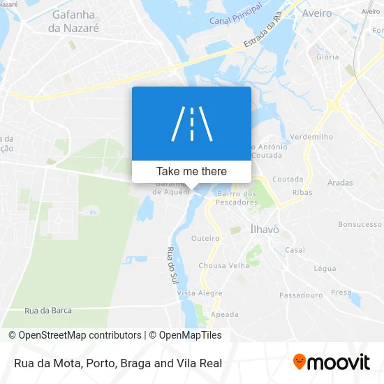 Rua da Mota map